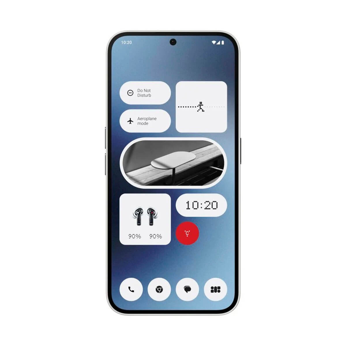 Nothing Phone 2A 5G 12Gb/256Gb Blanco (White) Dual SIM
