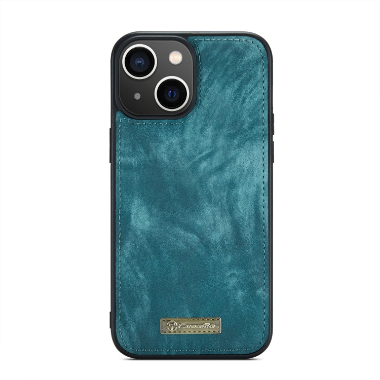 Para iPhone 15 Caseme 008 Funda de Cuero Multifuncional Desmontable para Teléfono (Azul) - MOVILSTORE
