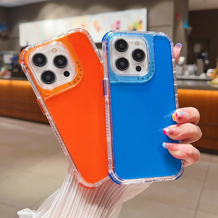 Para iPhone 15 Dreamland 3 En 1 Funda para Teléfono PC + TPU con Marco Transparente de Color Transparente (Blanco) - MOVILSTORE