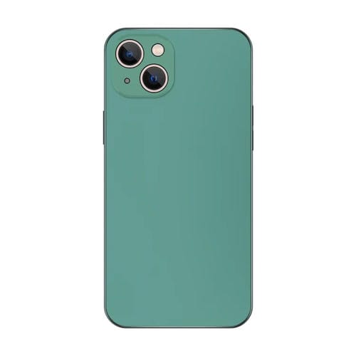 Para iPhone 15 Estuche para Teléfono Esmerilado Ag con Galvanoplastia (Verde) - MOVILSTORE