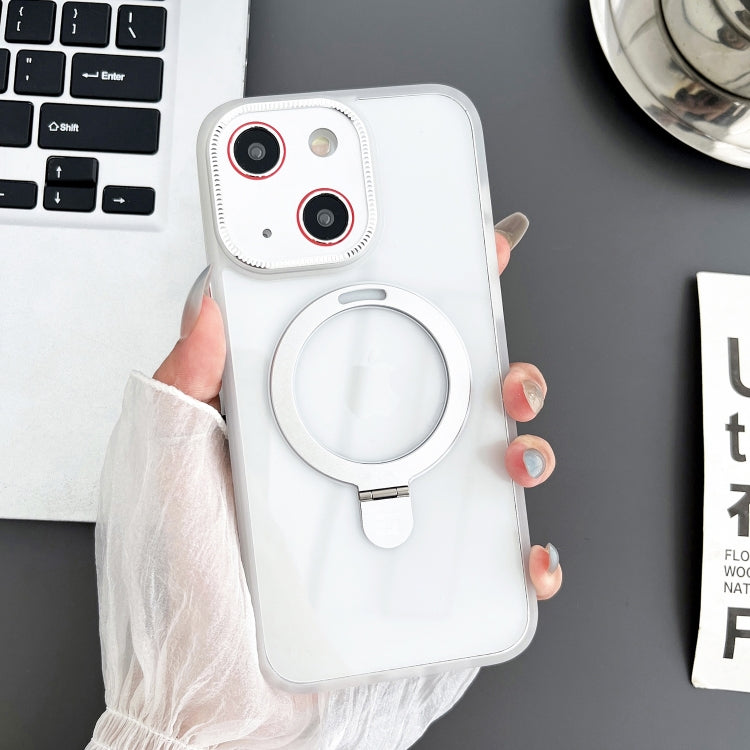Para iPhone 15 Funda para Teléfono con Soporte Magnético Yashi Magsafe (Transparente) - MOVILSTORE