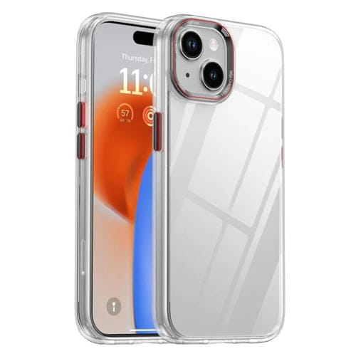 Para iPhone 15 Ipaky Mg Series Funda Transparente para Teléfono PC + TPU (Transparente) - MOVILSTORE