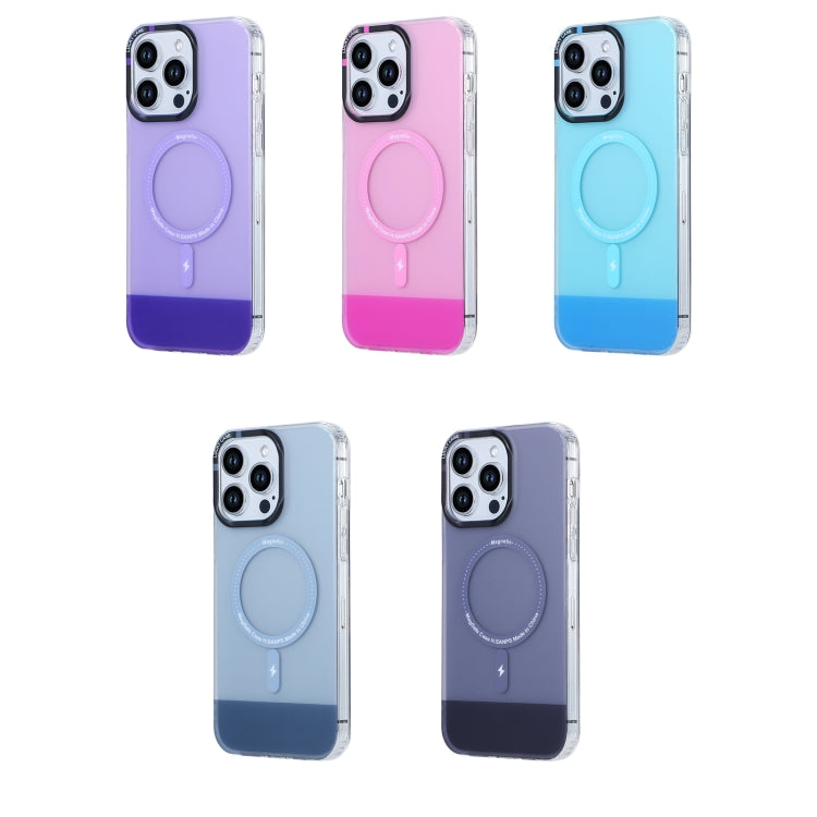 Para iPhone 15 PC + TPU Imd Magsafe Funda Magnética para Teléfono (Negro) - MOVILSTORE