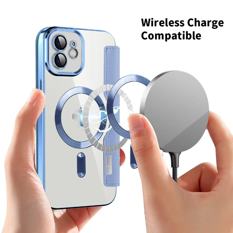 Para iPhone 15 Shield Magsafe Rfid Funda de Teléfono de Cuero con Rombos Antirrobo (Rosa) - MOVILSTORE