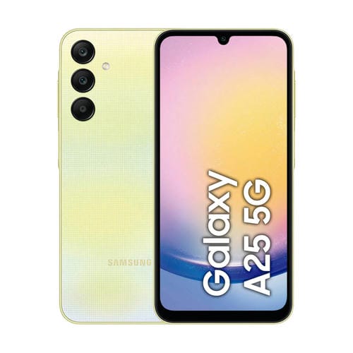 Samsung Galaxy A25 5G 8Gb/256Gb Amarillo (Personality Yellow) Dual SIM SM-A256B - MOVILSTORE