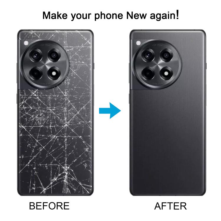 Couvercle de batterie avec objectif de caméra OnePlus Ace 3 (noir)