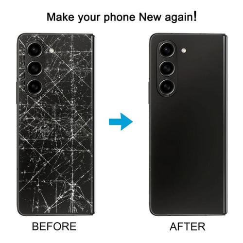 Tampa Traseira da Bateria Samsung Galaxy Z Fold5 SM-F946B (Branca)