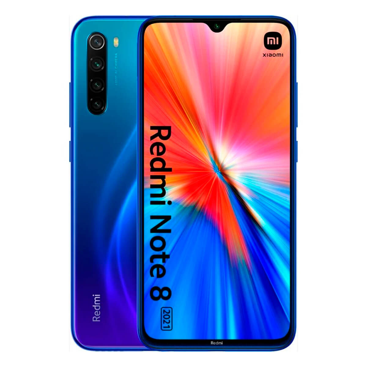 Xiaomi Redmi Note 8 (2021) 4GB/64GB Azul (Neptune Blue) Dual Sim - MOVILSTORE