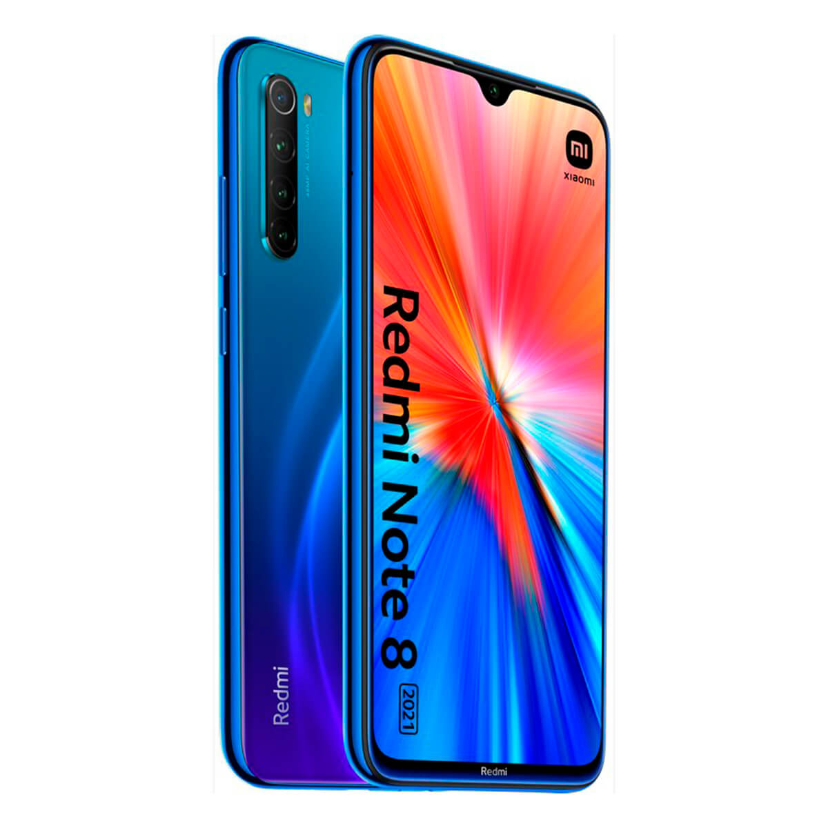 Xiaomi Redmi Note 8 (2021) 4GB/64GB Azul (Neptune Blue) Dual Sim - MOVILSTORE