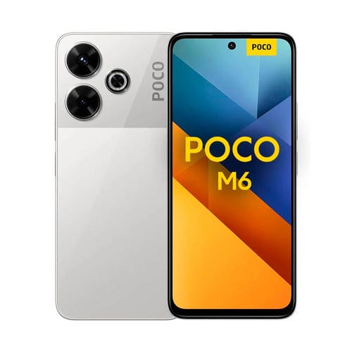 Xiaomi Poco M6 6GB/128GB Silber Dual SIM
